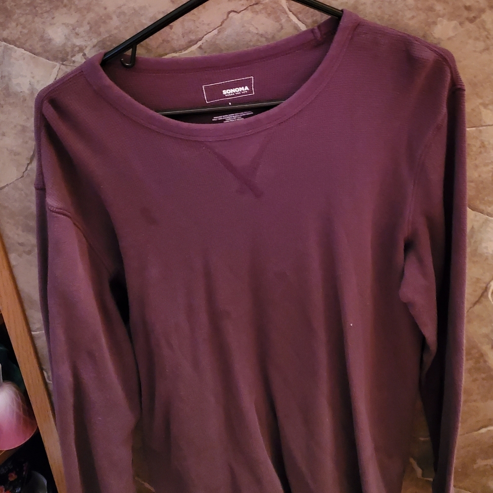 Maroon shirt